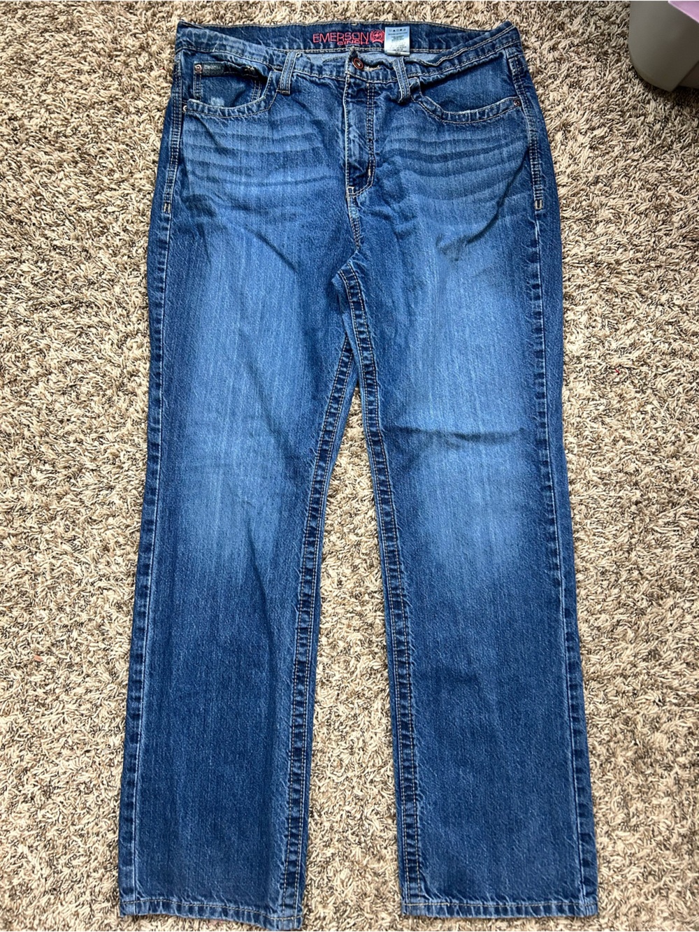 Emerson Cinch Classic Straight Fit Jeans Sz 32 /13
